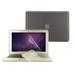 Mosiso MacBook Air 13.3 Inch 2 in 1 Soft-Touch Plastic Hard Case and Keyboard Cover (Models: A1369 and A1466) Gray