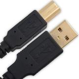 OMNIHIL Replacement (15FT) USB Cable for Zebra Technologies ZD41022-D01M00EZ Direct Thermal Printer