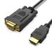 BENFEI HDMI to VGA 6 Feet Cable Uni-Directional HDMI (Source) to VGA (Display) Cable (Male to Male) Compatible for Computer Desktop Laptop PC Monitor Projector HDTV Roku Xbox