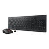 Lenovo Essential Wireless Combo - Keyboard and mouse set - wireless - 2.4 GHz - Canadian French