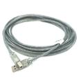 Kentek 15 Feet FT USB Cable Cord For NATIVE INSTRUMENTS TRAKTOR KONTROL TURNTABLE MIXER F1 S2 S4 Clear