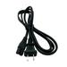 Kentek 6 Feet FT AC Power Cable Cord for Brother Sewing Machine NV1000 NV2500 NV2800D RCE1100PRW