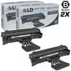 Compatible Replacements for Samsung SCX-4521D3 Set of 2 Black Laser Toner Cartridges for use in Samsung SCX-4321 SCX-4521 SCX-4521F SCX-4521FG and SCX-4521FR s