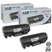 LD Compatible Replacements for Lexmark 50F1H00 (501H) 2PK HY Black Toners for Lexmark MS310d MS310dn MS312dn MS315dn MS410d MS410dn MS415dn MS510dn MS610de MS610dn MS610dte MS610dtn