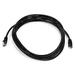 Monoprice Cat5e Ethernet Patch Cable - 10 Feet - Black | Network Internet Cord - RJ45 Stranded 350Mhz UTP Pure Bare Copper Wire 24AWG