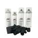 ABP Repair Paint Basecoat Clearcoat (1K) Primer (1K) and Prep Kit Compatible With Jade Black Metallic Mercedes-Benz E Class || Code: 185