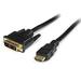 startech.com hdmidvimm15 15-feet hdmi to dvi-d cable - m/m