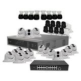 Revo America RUP321T16GB16G-8T Ultra Plus HD 32 Channel 8TB NVR Surveillance System with 32 x 4 Megapixel Cameras