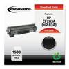 Innovera IVRF283A 1500 Page-Yield Remanufactured Toner Replacement for 83A (CF283A) - Black