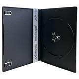 CheckOutStore 200 PREMIUM SLIM Black Single DVD Cases 7MM (100% New Material)