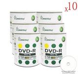 6000 Pack Smartbuy 16X DVD-R 4.7GB 120Min White Top (Non-Printable) Data Blank Media Recordable Disc