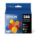 EPSON 288 DURABrite Ultra Ink Standard Capacity Black & Color Cartridge Combo Pack (T288120-BCS) Works with Expression XP-330 XP-430 XP-434 XP-340 XP-440 XP-446