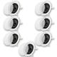 Acoustic Audio CS-IC63 In Ceiling 6.5 Home Theater 7 Speaker Set 3 Way Flush Mount