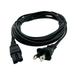 Kentek 15 Feet FT Power Cable Cord for SONY BDP-S560 RDR-GX300 RDR-GX330 RDR-GX7 RDR-HX715 BDP-BX1