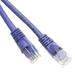 C&E 50-Feet Cat5e Snagless/Molded Boot Ethernet Patch Cable 5-Pack - Purple (CNE49295)