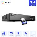 ANNKE 8-Channel HD-TVI 1080N Security Video DVR H.264+ Video Compression for Bandwidth Efficiency Motion Detection Email Alert with Snapshots Remote Access