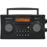 Sangean Portable AM/FM Radio Black HDR-16