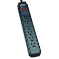 Tripp Lite 6 Outlet Surge Protector Power Strip 6ft Cord 790 Joules Black & $20 000 INSURANCE (TLP606B)