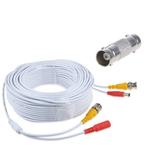 ABLEGRID 150ft White Extension Power/Video Cable for Swann Security CCTV Kit SWDVK-825508 White