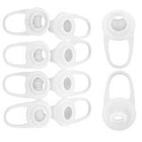 Replacement Silicone Ear Bud Gel Tips Cover Pads 10 PCS for Bluetooth in-Ear Headset Earpiece - Clear
