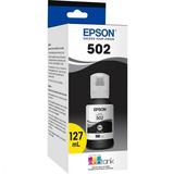 EPSON 502 EcoTank Ink Ultra-high Capacity Bottle Black Works with ET-2750 ET-2760 ET-2850 ET-3750 ET-3760 ET-3850 ET-4850 and other select EcoTank models
