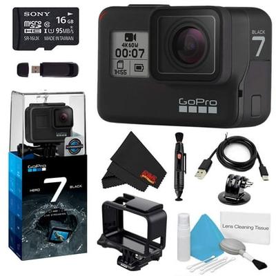 Get The Gopro Hero7 Black 16gb Bundle W Cleaning Kit Lens Pen Cleaner And Memory Card Reader From Walmart Now Accuweather Shop