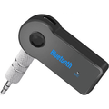 Mini Bluetooth Receiver For BLU C5 LTE Wireless To 3.5mm Jack Hands-Free Car Kit 3.5mm Audio Jack w/ LED Button Indicator for Audio Stereo System Headphone Speaker