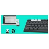 Logitech K375s Multi-Device Wireless Keyboard and Stand Combo 920-008165 Black Bluetooth Wireless Standard K375s Multi-Device Wireless Keyboard and Stand Combo