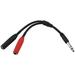 10 ft. TRS Male -Dual 0.25 in. Insert Cable