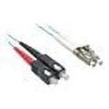 Axiom patch cable - 328 ft - aqua