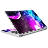 Skin Vinyl Sticker Cover Decal for Acer Chromebook R13 Laptop Notebook -Galaxy Fluorescent