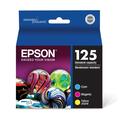 EPSON 125 DURABrite Ultra Ink Standard Capacity Color Combo Pack (T125520-S) Works with Stylus NX-125 NX-127 NX-130 NX-230 NX-420 NX-530 NX-625 WorkForce WF-320 WF-323 WF-325 WF-520