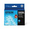 EPSON 252 DURABrite Ultra Ink High Capacity Cyan Cartridge (T252XL220-S) Works with WorkForce WF-3620 WF-3640 WF-7110 WF-7610 WF-7620 WF-7710 WF-7720 WF-7210