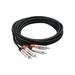 Hosa - HRR-003X2 - Dual REAN RCA to Dual REAN RCA Pro Stereo Cable - 3 ft.