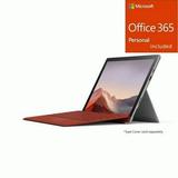 Microsoft Surface Pro 7 12.3 Core i7 16GB 1TB Platinum - 10 + Office 365 Bundle