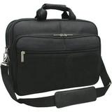 Amerileather 48-0 Genuine Laptop Softside Briefcase Black