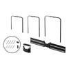 Sony SU-WL810 - Mounting kit (wall mount bracket) - for flat panel - black - screen size: 55 65 75 - for XBR-55X930D 65X930D 75X940D