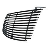 APS Compatible with Nissan Maxima 2004-2006 Main Upper Stainless Steel Black Horizontal Billet Grille Grill Insert N85408H