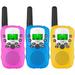 Juslike 3 Pack Kids Walkie Talkie 3 Miles Long Range 22 Channels 2 Way Birthday Christmas Gifts