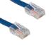 Kentek 100 Feet FT CAT6 UTP Assembled Type Patch Cable 24 AWG 550 MHz Category 6 Unshielded Twisted Pair Assembly Enchanced Ethernet RJ45 Network Internet Cord Blue