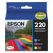 EPSON T220 DURABrite Ultra Genuine Ink Standard Capacity Color Combo Pack