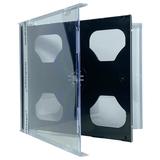 CheckOutStore 1000 STANDARD Black Double CD Jewel Case