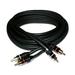 HQ Series Dual Digital RCA Audio Cable for DVD HDTV DirecTV (6ft Black)