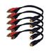 5 X Of Pyramid RY5 1 Female to 2 Male RCA Adaptor [Electronics]