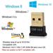 Simyoung Mini USB Bluetooth CSR 4.0 3.0 Adapter Dongle Windows 7 8 10 PC Laptop US SELLER