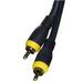 Steren Mono Male to Male RCA Video Cable Home Theater RCA Connector Blue 50ft