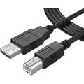 UPBRIGHT USB 2.0 Data Cable Cord Lead For M-Audio Keystation Keyboard Audio Transit Hi-Resolution Mobile/USB Pro Sound Card Audio M-Audio Avid Fast Track Ultra 8R 9900-65142-00 Mixer