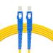 Uxcell 10 Meters 33Ft SC to SC 9/125 Single-mode Fiber Optic Cable Jumper Optical Patch Cord SC - SC Fiber