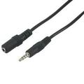 IEC M7462-03 3.5mm 4 Pole/Conductor Male to Female Audio/Video 3 feet