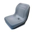 The ROP Shop | Grey High Back Seat For John Deere Gator Model E-Gator CS CX 4x4 Trail HPX TE